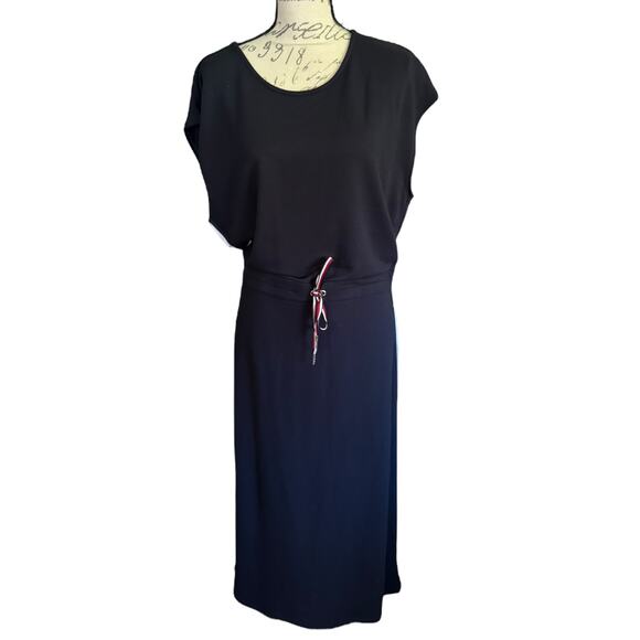 Tommy Hilfiger Navy Blue Maxi Sneaker Dress Size X-Large - Picture 1 of 5